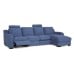 Salento Leather Power Reclining Sectional